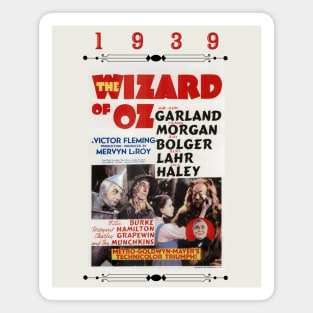 The Wizard of Oz 1939 Movie Poster Magnet